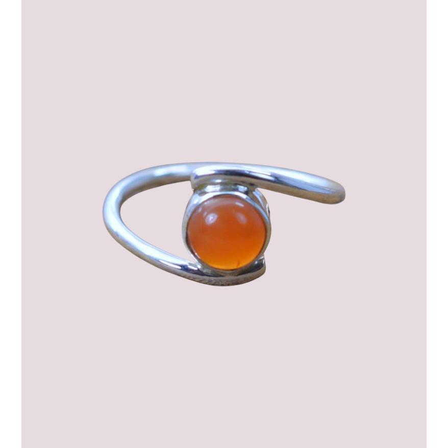 925 Silver Gemstone Side Ring